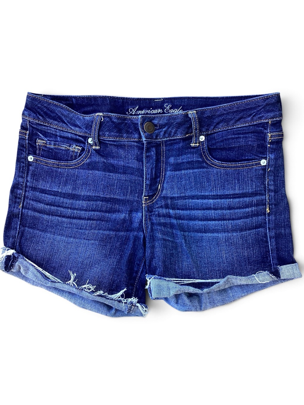 American Eagle Jean Cutoffs Shorts 14 Stretchy
